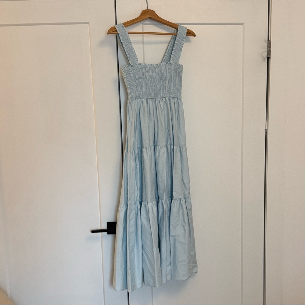 Light blue summer dress
